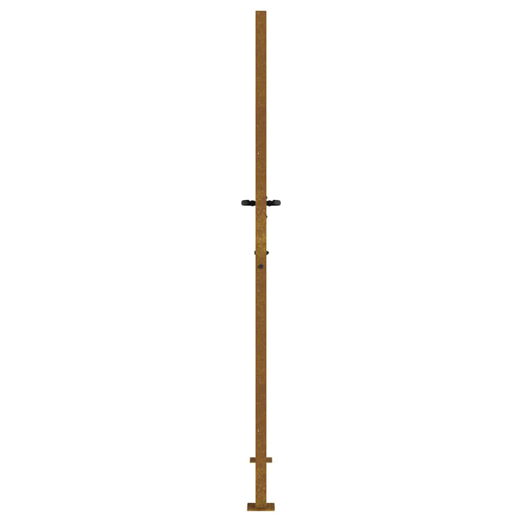 vidaXL Πύλη Κήπου 105 x 180 εκ. από Ατσάλι Corten