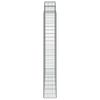 vidaXL Συρματοκιβώτια Τοξωτά 12 τεμ. 200x30x200/220 εκ. Γαλβαν. Ατσάλι
