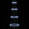 vidaXL LED Χριστουγεννιάτικο Δέντρο Ψυχρό λευκό 160 x 160 x 500 εκ