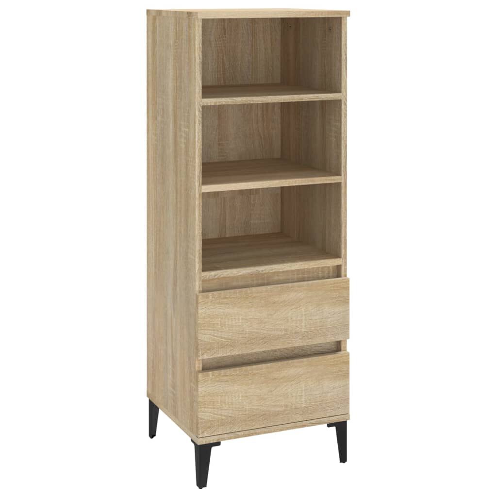 vidaXL Ντουλάπι Sonoma Δρυς 40x36x110 εκ. από Επεξεργασμένο Ξύλο