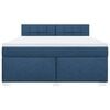 vidaXL &Kappa;&rho;&epsilon;&beta;ά&tau;&iota; Boxspring &mu;&epsilon; &Sigma;&tau;&rho;ώ&mu;&alpha; &Mu;&pi;&lambda;&epsilon; 180x200 &epsilon;&kappa;. &Upsilon;&phi;&alpha;&sigma;&mu;ά&tau;&iota;&nu;&omicron;