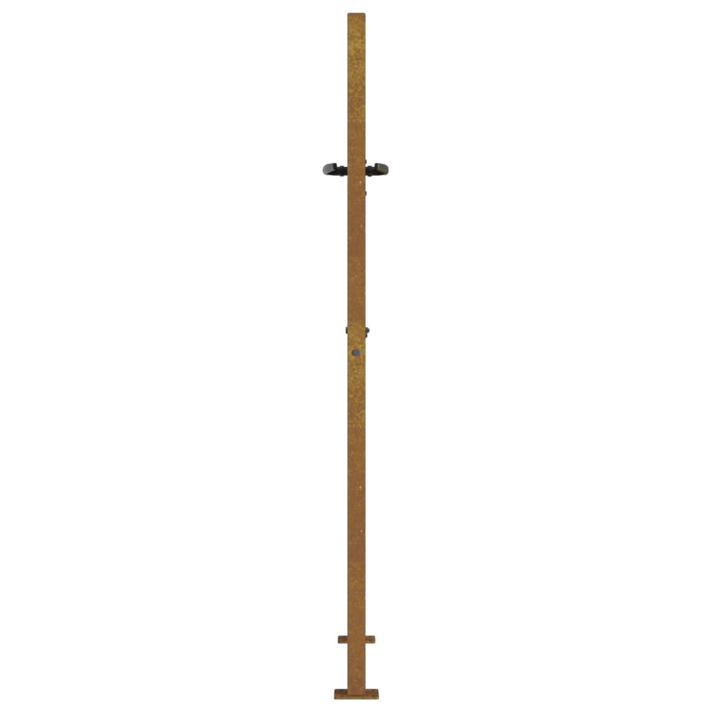vidaXL Πύλη Κήπου 105 x 155 εκ. από Ατσάλι Corten