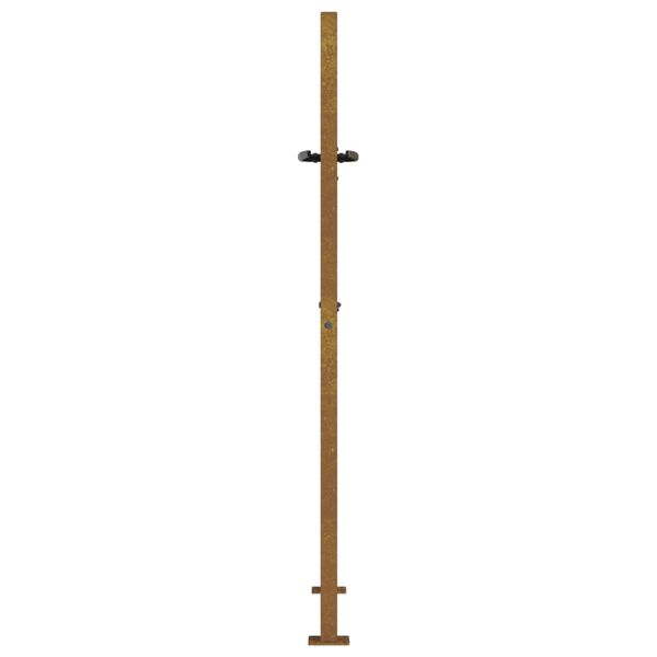 vidaXL Πύλη Κήπου 105 x 155 εκ. από Ατσάλι Corten