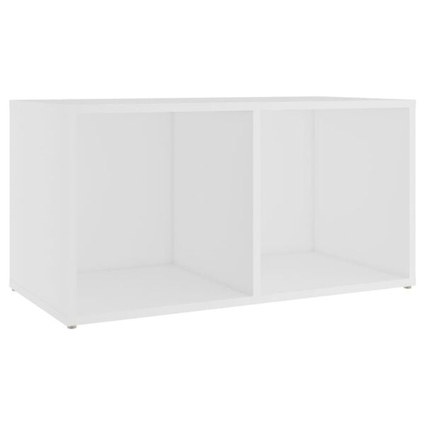 vidaXL Έπιπλα Τηλεόρασης 2 τεμ. Λευκά 72 x 35 x 36,5 εκ. Επεξ. Ξύλο