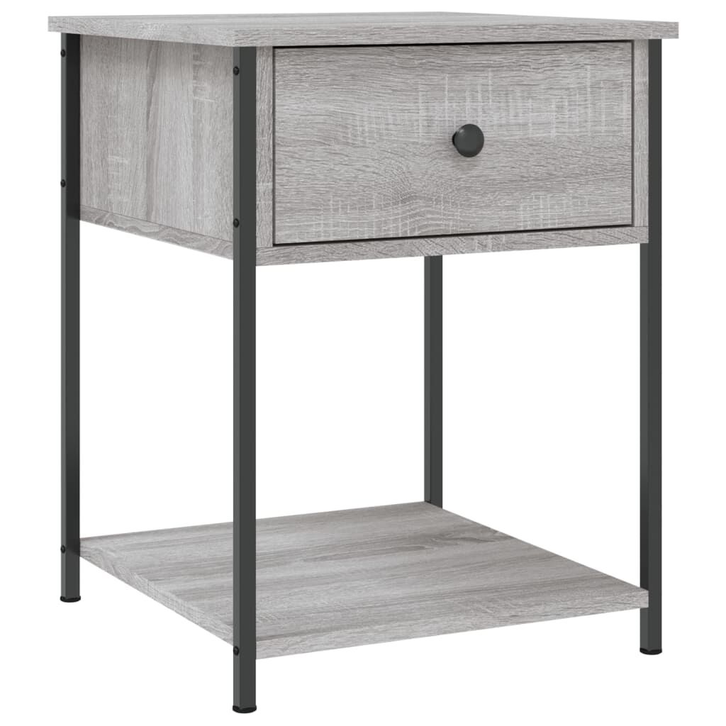 vidaXL Κομοδίνο Γκρι Sonoma 44 x 45 x 58 εκ. από Επεξεργασμένο Ξύλο