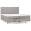 vidaXL &Kappa;&rho;&epsilon;&beta;ά&tau;&iota; Boxspring &mu;&epsilon; &Sigma;&tau;&rho;ώ&mu;&alpha; &Alpha;&nu;&omicron;&iota;&chi;&tau;ό &Gamma;&kappa;&rho;&iota; 200x200 &epsilon;&kappa;. &Upsilon;&phi;&alpha;&sigma;&mu;ά&tau;&iota;&nu;&omicron;