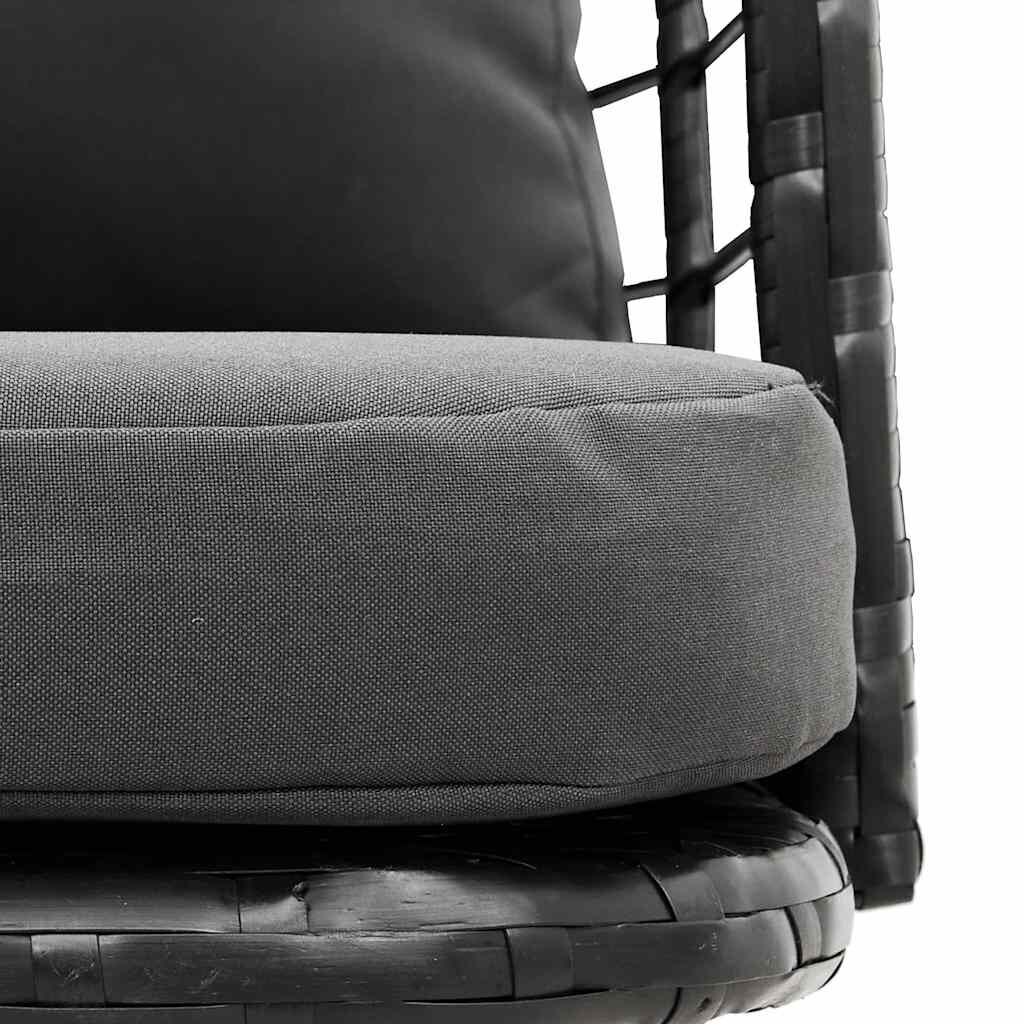 vidaXL Παγκάκι Κήπου Φυσικό 114x64x78 εκ. Πολυ Ρατάν