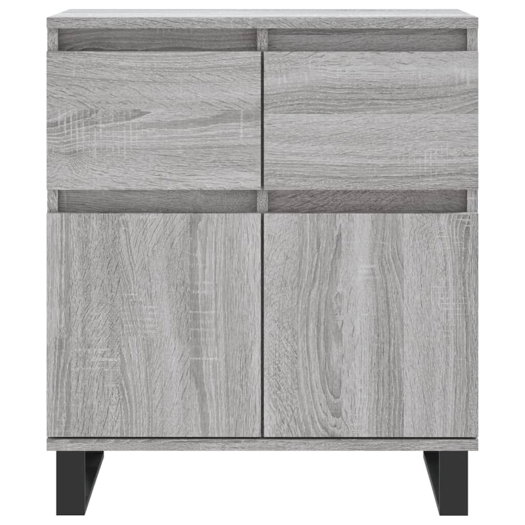 vidaXL Ντουλάπι Γκρι Sonoma 60x35x70 εκ. από Επεξεργασμένο Ξύλο