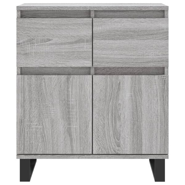 vidaXL Ντουλάπι Γκρι Sonoma 60x35x70 εκ. από Επεξεργασμένο Ξύλο