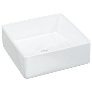 vidaXL &Nu;&iota;&pi;&tau;ή&rho;&alpha;&sigmaf; &Tau;&epsilon;&tau;&rho;ά&gamma;&omega;&nu;&omicron;&sigmaf; &Lambda;&epsilon;&upsilon;&kappa;ό&sigmaf; 37x37x13 &epsilon;&kappa;. &Kappa;&epsilon;&rho;&alpha;&mu;&iota;&kappa;ό&sigmaf;