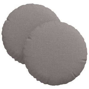 vidaXL &Mu;&alpha;&xi;&iota;&lambda;ά&rho;&iota;&alpha; &kappa;&alpha;&theta;&iota;&sigma;&mu;ά&tau;&omega;&nu; 2 pcs Taupe &Oslash;30 x 13 &epsilon;&kappa; ύ&phi;&alpha;&sigma;&mu;&alpha;
