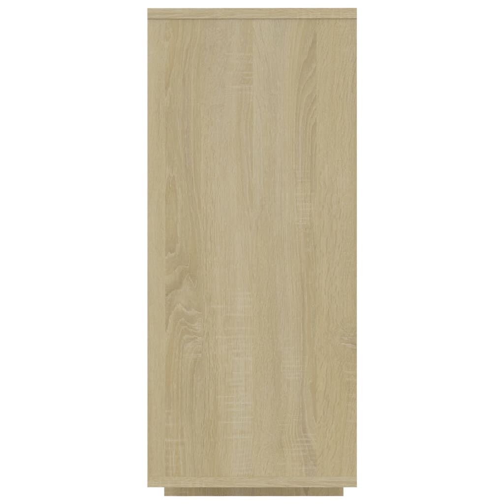 vidaXL Ντουλάπι Sonoma Δρυς 120x30x75 εκ. από Επεξεργασμένο Ξύλο