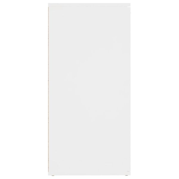 vidaXL Μπουφές Λευκός 160 x 36 x 75 εκ. από Επεξ. Ξύλο