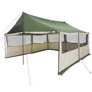 vidaXL &Omicron;&iota;&kappa;&omicron;&gamma;&epsilon;&nu;&epsilon;&iota;&alpha;&kappa;ή &Sigma;&kappa;&eta;&nu;ή &mu;&epsilon; &sigma;&tau;έ&gamma;&eta; &Pi;&rho;ά&sigma;&iota;&nu;&omicron; 450 x 400 x 265 &epsilon;&kappa;