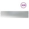vidaXL &Pi;&epsilon;&rho;&iota;&phi;&rho;ά&xi;&epsilon;&iota;&sigmaf; &gamma;&kappa;&alpha;&zeta;ό&nu; 20 &tau;&epsilon;&mu;ά&chi;&iota;&alpha; 25x103 cm &alpha;&pi;ό &gamma;&alpha;&lambda;&beta;&alpha;&nu;&iota;&sigma;&mu;έ&nu;&omicron; &chi;ά&lambda;&upsilon;&beta;&alpha;