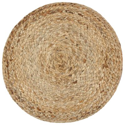 vidaXL Πουφ Χειροποίητο Πράσινο Λαδί 40 x 45 εκ. από Γιούτα