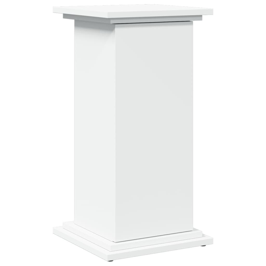 vidaXL Βάση Οθόνης με Αποθ. Λευκή 31x30x60 εκ. Επεξεργασμένο Ξύλο