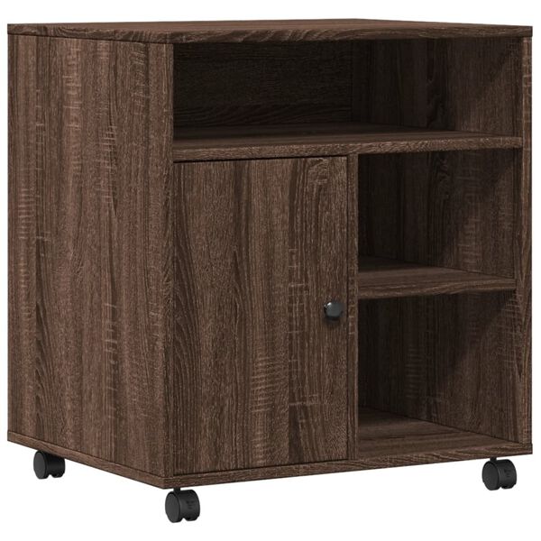 vidaXL &Beta;ά&sigma;&eta; &Epsilon;&kappa;&tau;&upsilon;&pi;&omega;&tau;ή &mu;&epsilon; &Rho;ό&delta;&epsilon;&sigmaf; &Kappa;&alpha;&phi;έ &Delta;&rho;&upsilon;&sigmaf; 60x50x67 &epsilon;&kappa;.