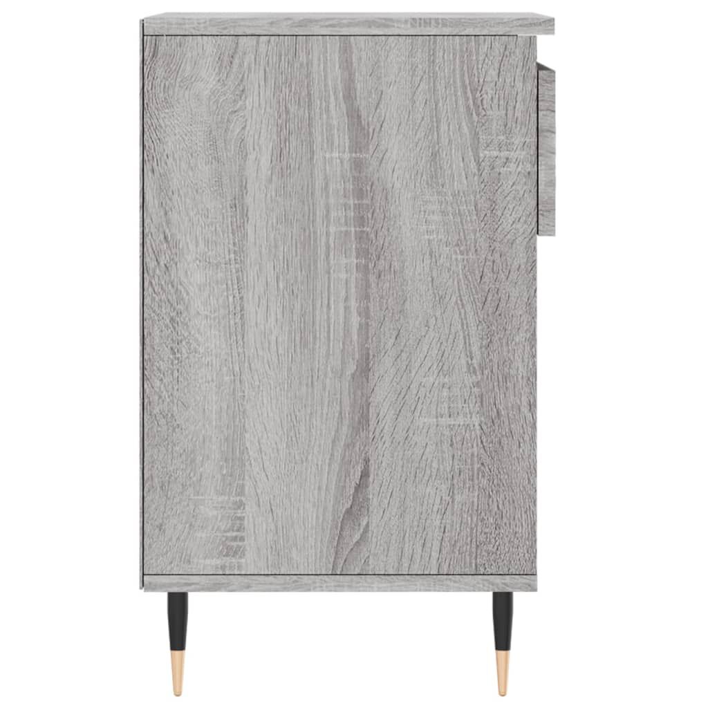 vidaXL Παπουτσοθήκη Γκρι Sonoma 102x36x60 εκ. από Επεξεργασμένο Ξύλο