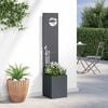vidaXL Οθόνη Ιδιωτικότητας Κήπου Ανθρακί 32 x 140 εκ.