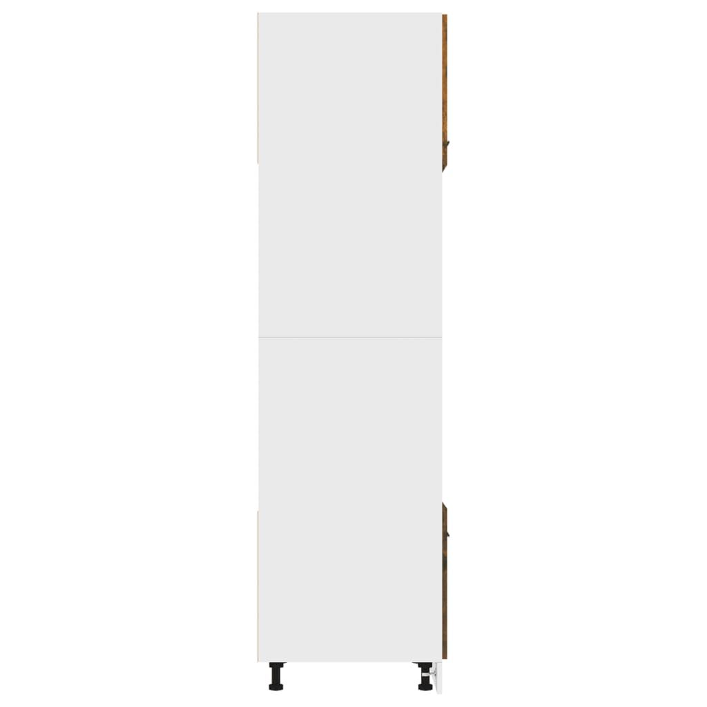 vidaXL Ντουλάπι Φ. Μικροκιμάτων Lyon Καπνιστή Δρυς 60x57x207εκ.
