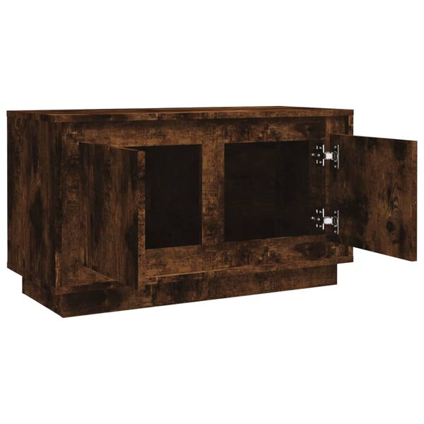 vidaXL Έπιπλο Τηλεόρασης Καπνιστή Δρυς 80x35x45 εκ. Επεξ. Ξύλο