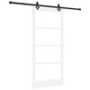 vidaXL &Sigma;&upsilon;&rho;ό&mu;&epsilon;&nu;&eta; &Pi;ό&rho;&tau;&alpha; &Lambda;&epsilon;&upsilon;&kappa;ό 93 x 202 cm &Mu;&alpha;&sigma;ί&phi; &xi;ύ&lambda;&omicron; &pi;&epsilon;ύ&kappa;&omicron;&upsilon; &kappa;&alpha;&iota; &gamma;&upsilon;&alpha;&lambda;ί