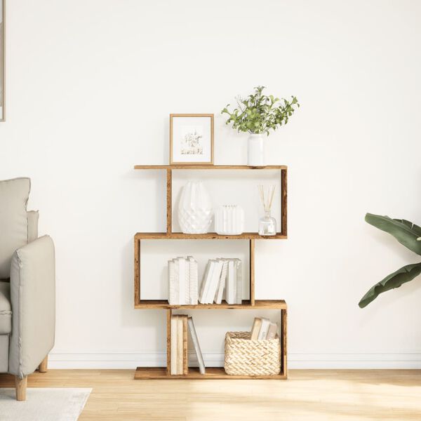 vidaXL Βιβλιοθήκη/Διαχωριστικό Χώρου 3 Επ. 70x24x97 εκ. Επ. Ξύλο