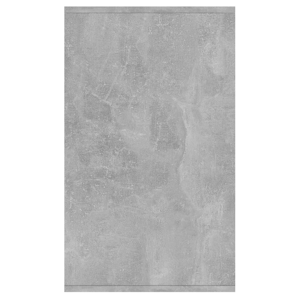 vidaXL Ντουλάπι Γκρι Σκυροδέματος 135x41x75 εκ. Επεξεργασμένο Ξύλο