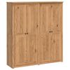 vidaXL &Nu;&tau;&omicron;&upsilon;&lambda;ά&pi;&iota; PANAMA &Mu;έ&lambda;&iota; 169 x 50 x 185 cm &Mu;&alpha;&sigma;ί&phi; &Xi;ύ&lambda;&omicron; &Pi;&epsilon;ύ&kappa;&omicron;&upsilon;