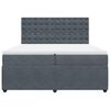 vidaXL &Kappa;&rho;&epsilon;&beta;ά&tau;&iota; Boxspring &mu;&epsilon; &Sigma;&tau;&rho;ώ&mu;&alpha; &Sigma;&kappa;&omicron;ύ&rho;&omicron; &Gamma;&kappa;&rho;&iota; 200x200 &epsilon;&kappa;. &Beta;&epsilon;&lambda;&omicron;ύ&delta;&iota;&nu;&omicron;