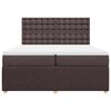 vidaXL &Kappa;&rho;&epsilon;&beta;ά&tau;&iota; Boxspring &mu;&epsilon; &Sigma;&tau;&rho;ώ&mu;&alpha; &Sigma;&kappa;&omicron;ύ&rho;&omicron; &Kappa;&alpha;&phi;έ 200x200 &epsilon;&kappa;. &Upsilon;&phi;&alpha;&sigma;&mu;ά&tau;&iota;&nu;&omicron;