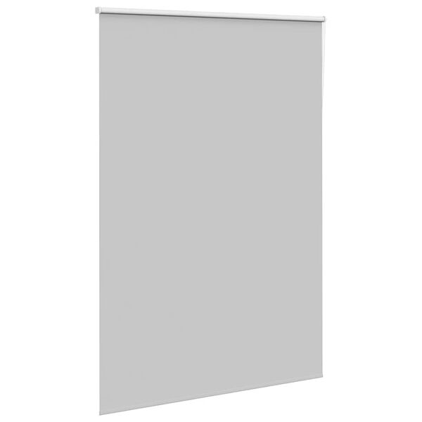 vidaXL Roller Blind Blackout ανοιχτό γκρι 155x210 cm Πλάτος υφάσματος