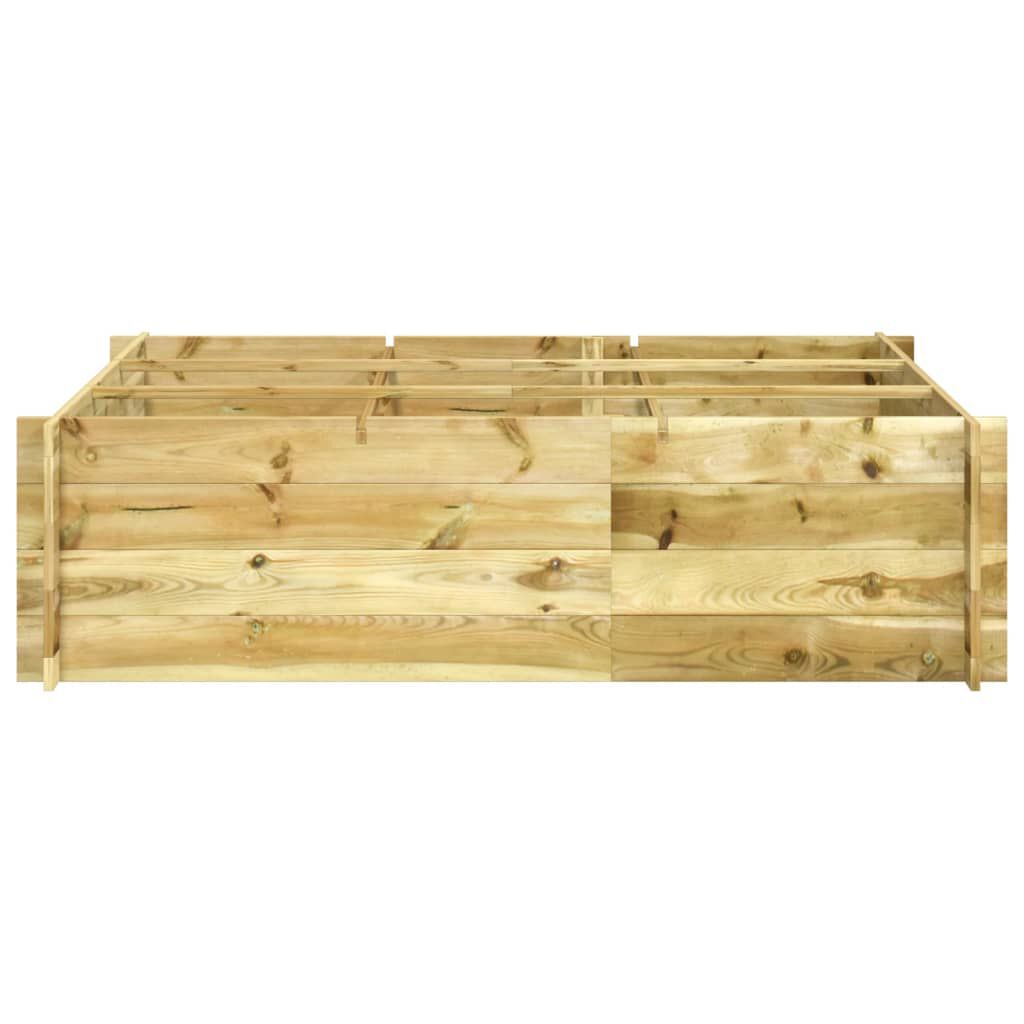 vidaXL Ζαρντινιέρα Υπερυψωμένη 150 x 100 x 40 εκ. από Εμποτισμένο Ξύλο