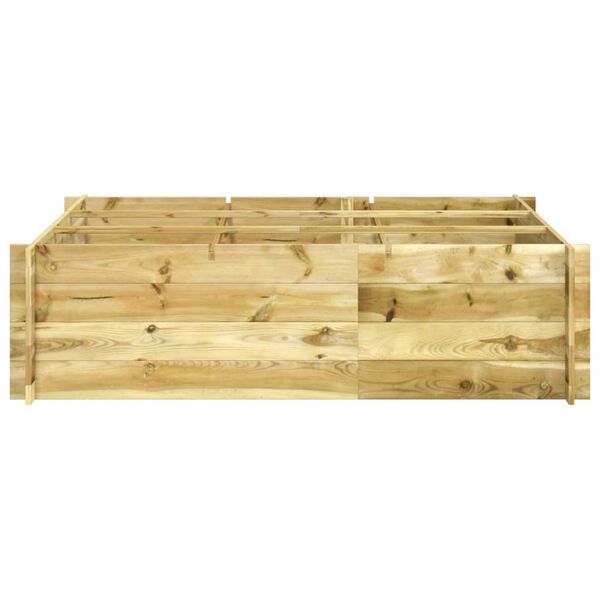 vidaXL Ζαρντινιέρα Υπερυψωμένη 150 x 100 x 40 εκ. από Εμποτισμένο Ξύλο