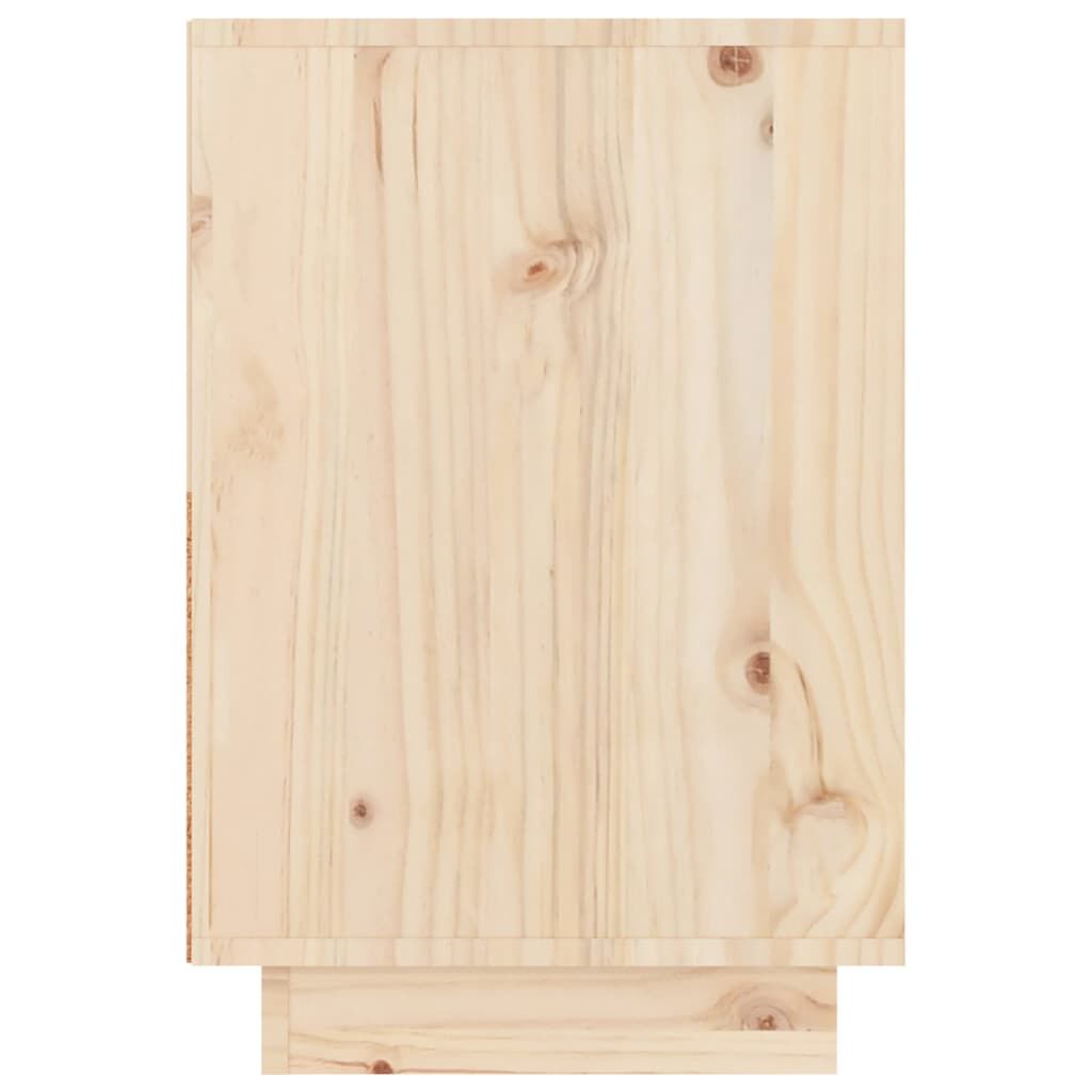 vidaXL Κομοδίνα 2 τεμ. 60 x 34 x 51 εκ. από Μασίφ Ξύλο Πεύκου