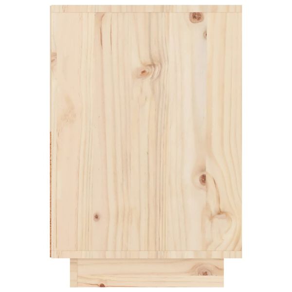vidaXL Κομοδίνα 2 τεμ. 60 x 34 x 51 εκ. από Μασίφ Ξύλο Πεύκου