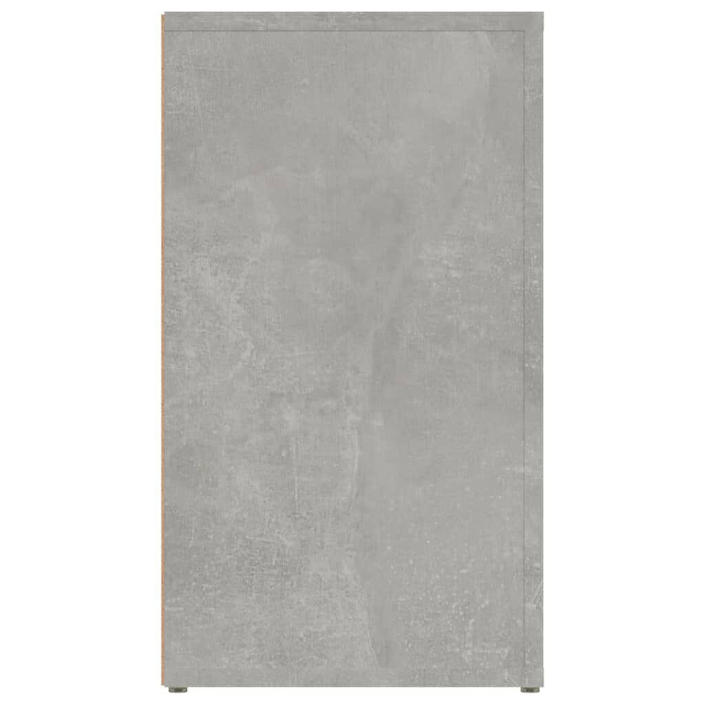 vidaXL Ντουλάπι Γκρι Σκυροδέματος 80x30x54 εκ. Επεξεργασμένο Ξύλο