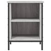 vidaXL Παπουτσοθήκη Γκρι Sonoma 38 x 35 x 50 εκ. από Επεξεργ. Ξύλο