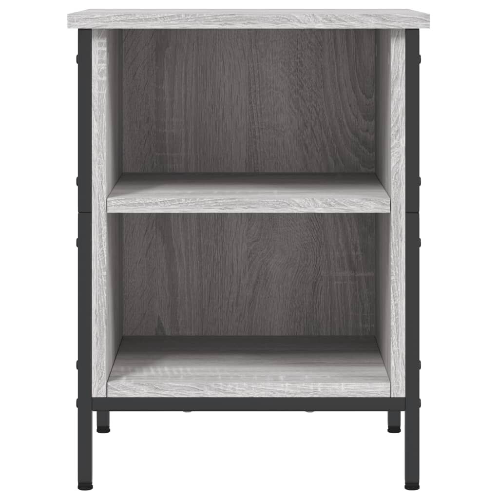 vidaXL Παπουτσοθήκη Γκρι Sonoma 38 x 35 x 50 εκ. από Επεξεργ. Ξύλο