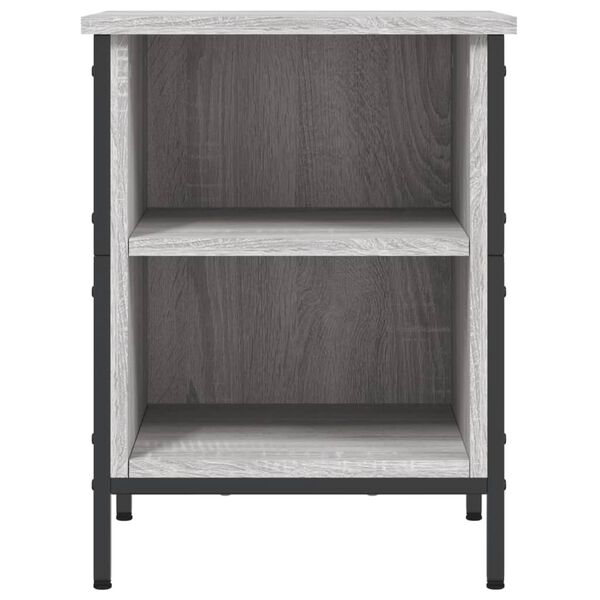 vidaXL Παπουτσοθήκη Γκρι Sonoma 38 x 35 x 50 εκ. από Επεξεργ. Ξύλο