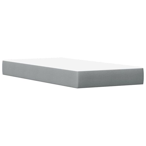 vidaXL Κρεβάτι με Στρώμα 100x200 εκ Μασίφ Ξύλο Πεύκου