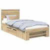 vidaXL &Sigma;&kappa;&epsilon;&lambda;&epsilon;&tau;ό&sigmaf; &Kappa;&rho;&epsilon;&beta;&alpha;&tau;&iota;&omicron;ύ &Delta;&rho;ύ&sigmaf; Sonoma 90 x 200 cm &Epsilon;&pi;&epsilon;&xi;&epsilon;&rho;&gamma;&alpha;&sigma;&mu;έ&nu;&omicron; &Xi;ύ&lambda;&omicron;