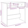 vidaXL Γραφείο Μαύρο 80 x 40 x 75 εκ. από Μοριοσανίδα