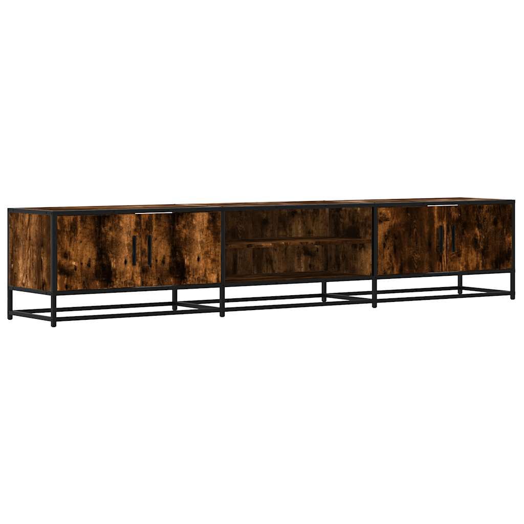 vidaXL Έπιπλο Τηλεόρασης Καπνιστή Δρυς 210x35x41 εκ. Επεξ. Ξύλο