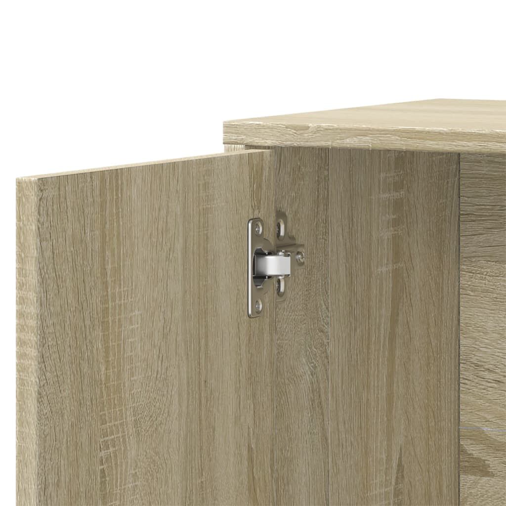 vidaXL Βοηθητικό Ντουλάπι Sonoma Δρυς 60x31x70 εκ. Επεξεργασμένο Ξύλο