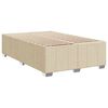 vidaXL &Kappa;&rho;&epsilon;&beta;ά&tau;&iota; Boxspring &mu;&epsilon; &Sigma;&tau;&rho;ώ&mu;&alpha; &Kappa;&rho;&epsilon;&mu; 120x200 &epsilon;&kappa;. &Upsilon;&phi;&alpha;&sigma;&mu;ά&tau;&iota;&nu;&omicron;