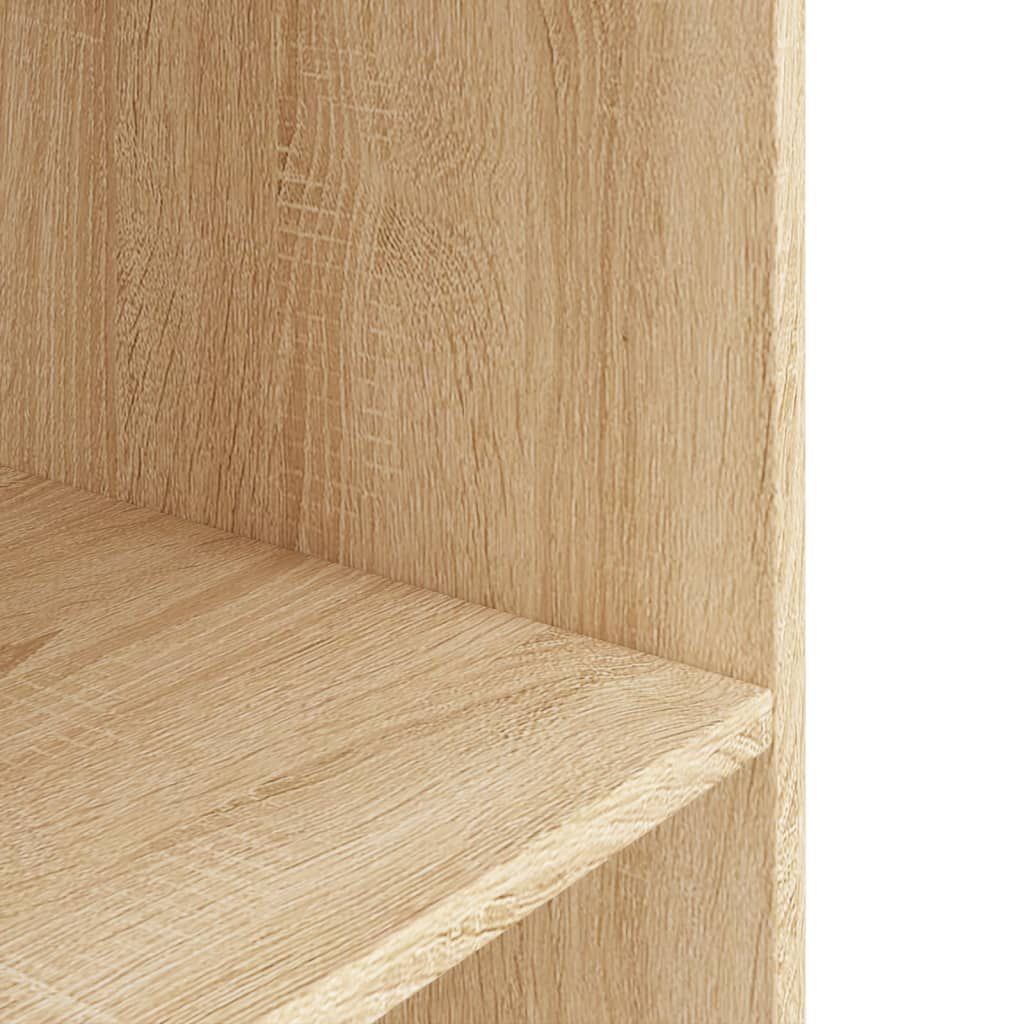 vidaXL Βάση Ενυδρείου Sonoma Δρυς 80x35x60 εκ. από Επεξεργασμένο Ξύλο