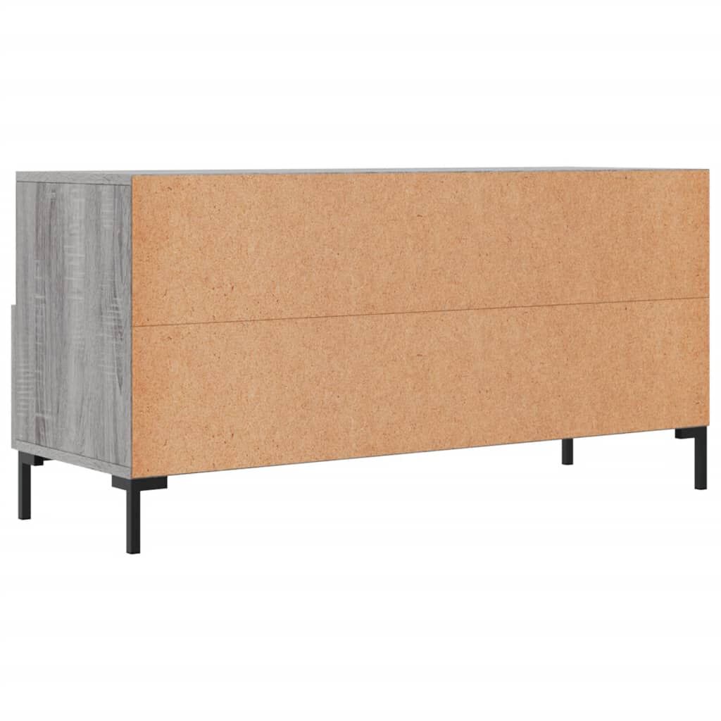 vidaXL Έπιπλο Τηλεόρασης Γκρι Sonoma 102 x 36 x 50 εκ. Επεξεργ. Ξύλο
