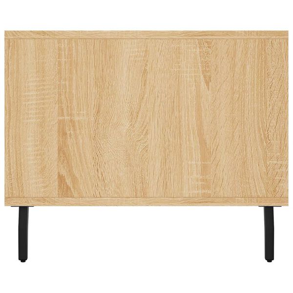 vidaXL Τραπεζάκι Σαλονιού Sonoma Δρυς 102x50x40 εκ. από Επεξεργ. Ξύλο